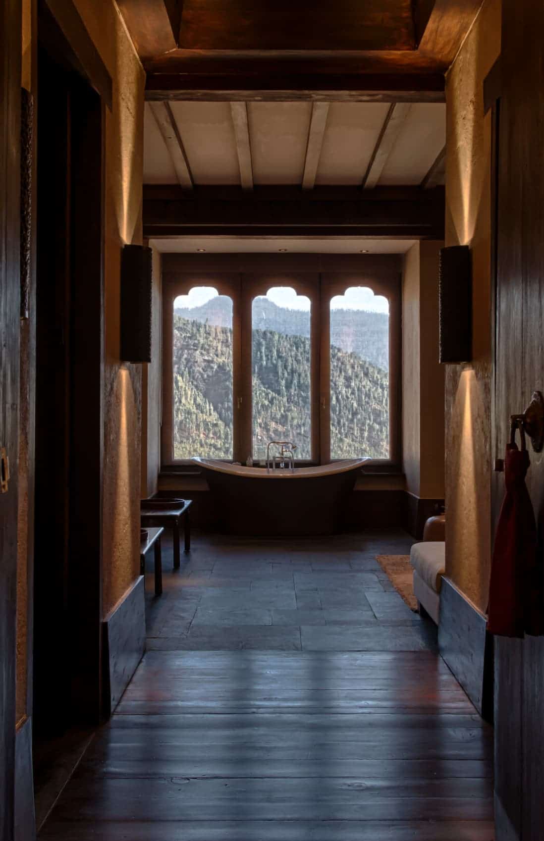 Gangtey Lodge Corridor